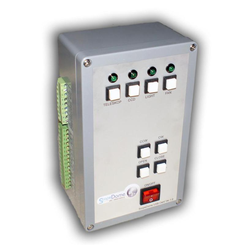 Omegon observatorium dome kontrollenhet v1.2