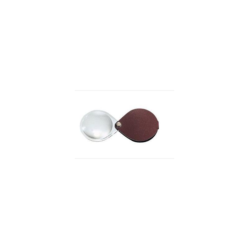Eschenbach Lupp Impact förstoringsglas Classic 60 mm karminröd