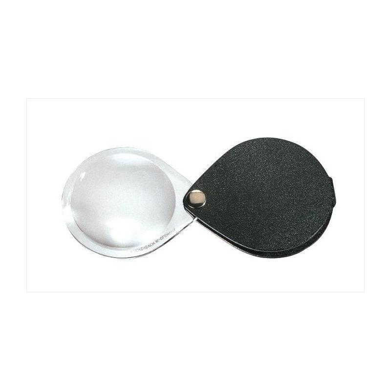 Eschenbach Lupp Slagförstoringsglas Classic 50 mm kungligt svart