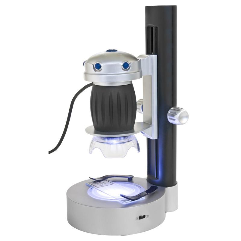 Bresser Junior USB-handhållet mikroskop inkl. LED-stativ