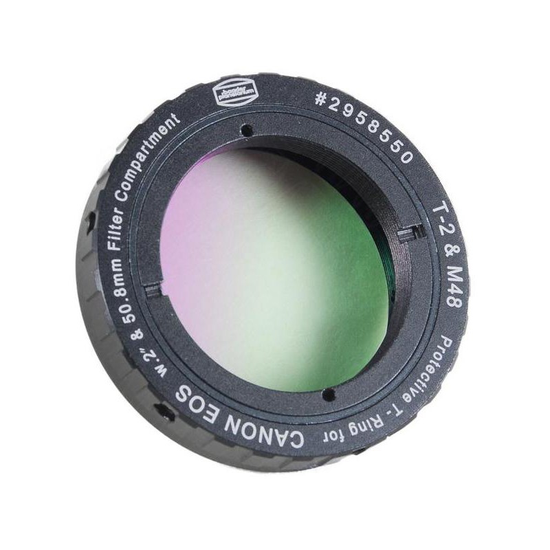 Baader Kameraadapter skyddande Canon DSLR T-ring med inbyggt Blockeringsfilter 50,4 mm