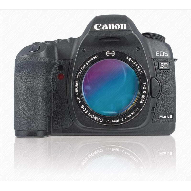 Baader Kameraadapter skyddande Canon DSLR T-ring med inbyggt UHC-S nebulosafilter 50,4 mm
