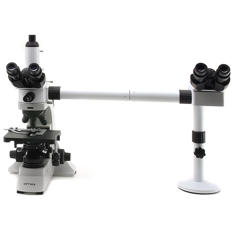 Optika B-500Ti-2, Diskussionsmikroskop, 2 Köpfe, trinokular, 1000x, LED