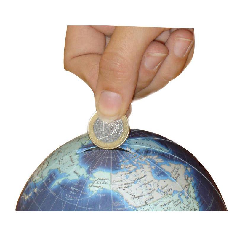 Columbus Duorama mini globe sparbössa 12cm