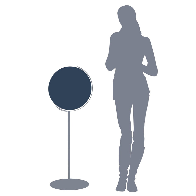 Columbus ROYAL glob, golvmodell mässing 40 cm