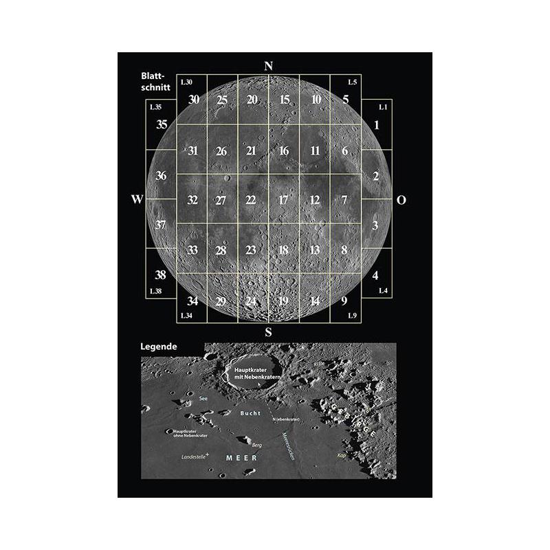 Oculum Verlag Bok Resa Atlas Månen