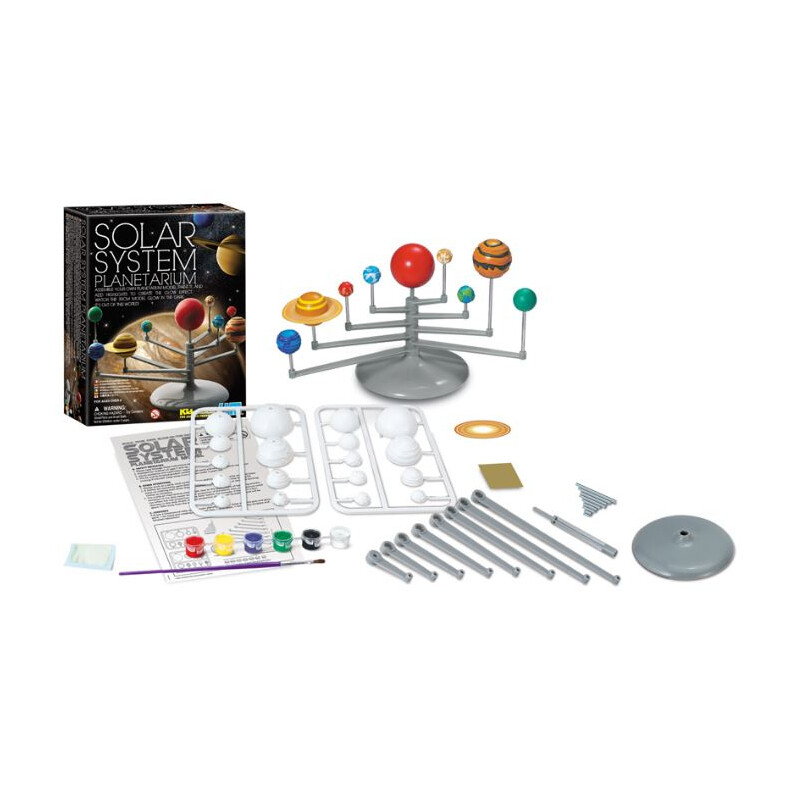 HCM Kinzel Byggsats planetsystem planetarium pyssel set