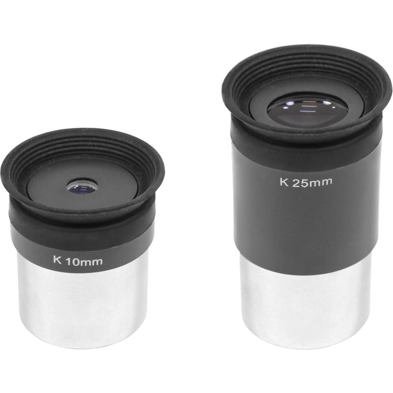 Omegon okularuppsättning K 10mm, K 25mm