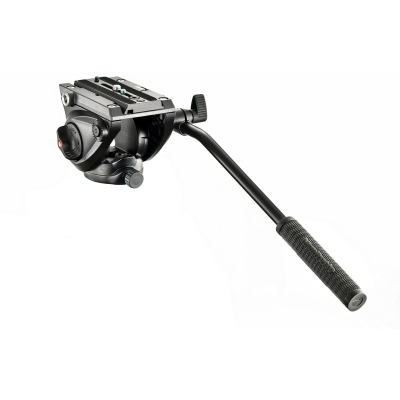 Manfrotto Lutningsbart videohuvud MVH500AH med platt bas