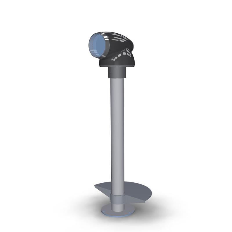 idee-Concept Utsiktsmonokikare Viscope: Det intelligenta visningsteleskopet