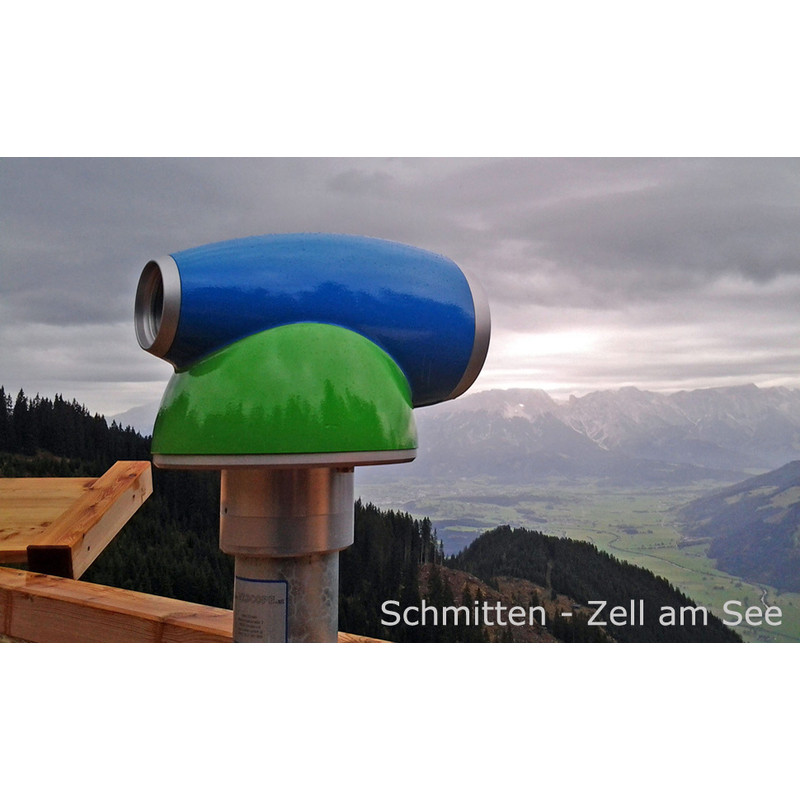 Utsiktsmonokikare idee-Concept Viscope: Das intelligente Aussichtsfernrohr