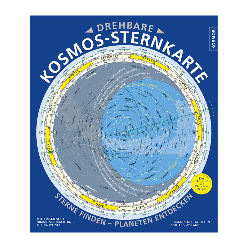 Kosmos Verlag Stjärnkarta Karta över roterande stjärnor