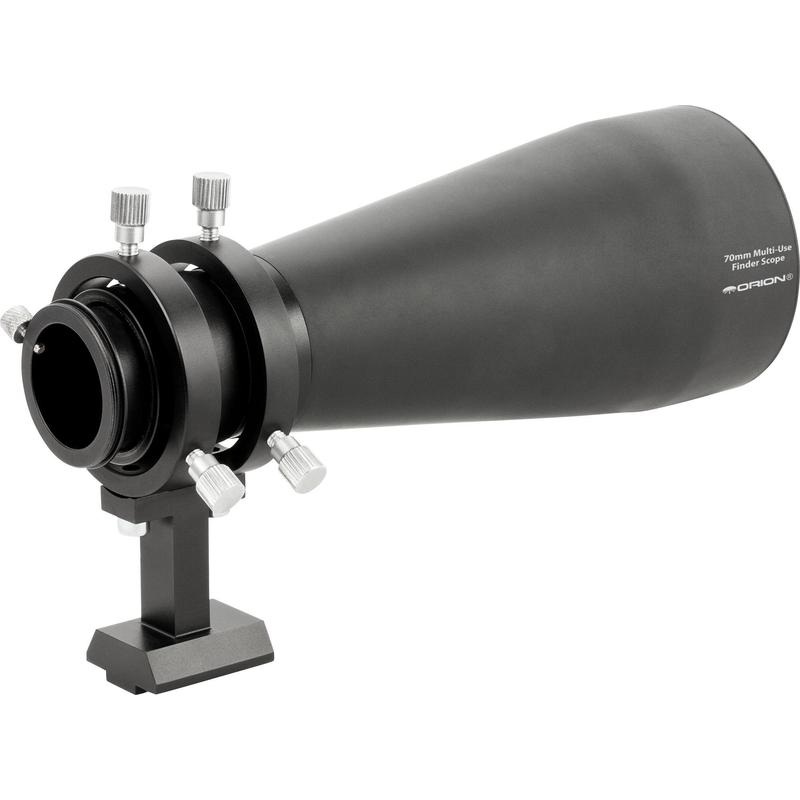 Orion 70 mm sökare med hållare, utbytbara okular