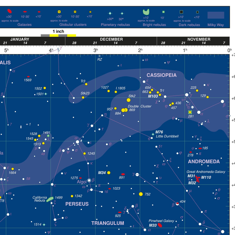 Orion Poster Deep Map 600, vikbar karta