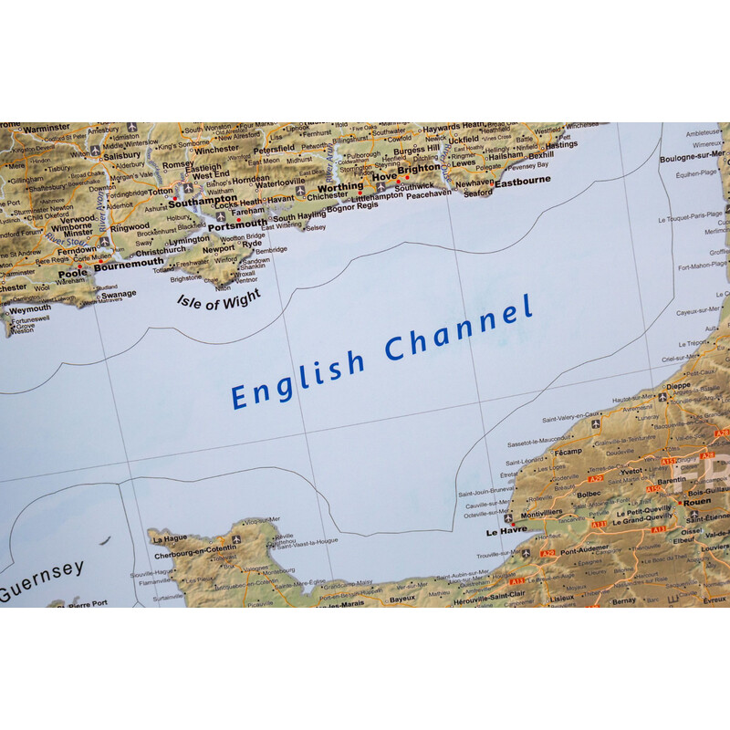 GeoMetro Karta United Kingdom (100 x 140 cm)
