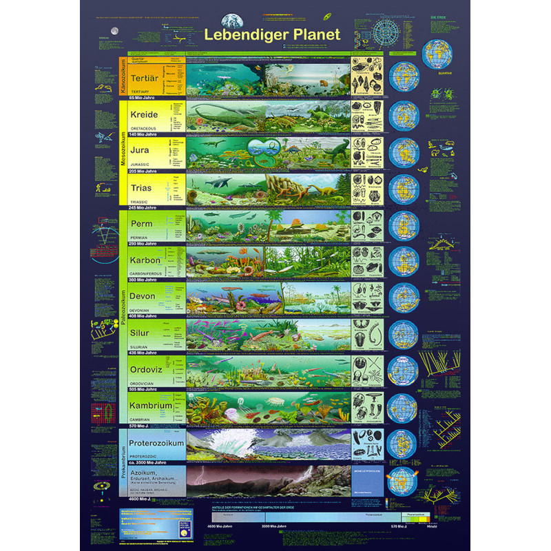 Planet Poster Editions Poster Levande planet