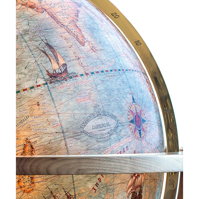 Columbus Glob, golvmodell Imperial Vintage 100cm (Engelska)