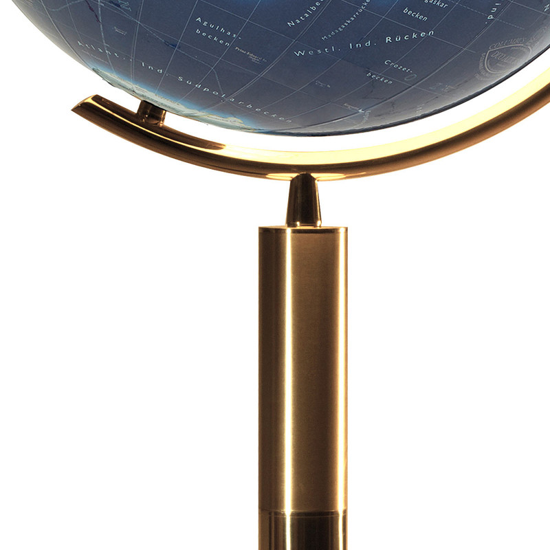 Columbus Glob, golvmodell Duo Azzurro Rostfritt stål/ Wenger 40cm