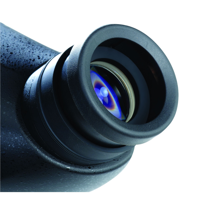 Lens2scope Okulartillsats 7 mm bred, lämplig för Nikon F, svart, vinklad vy