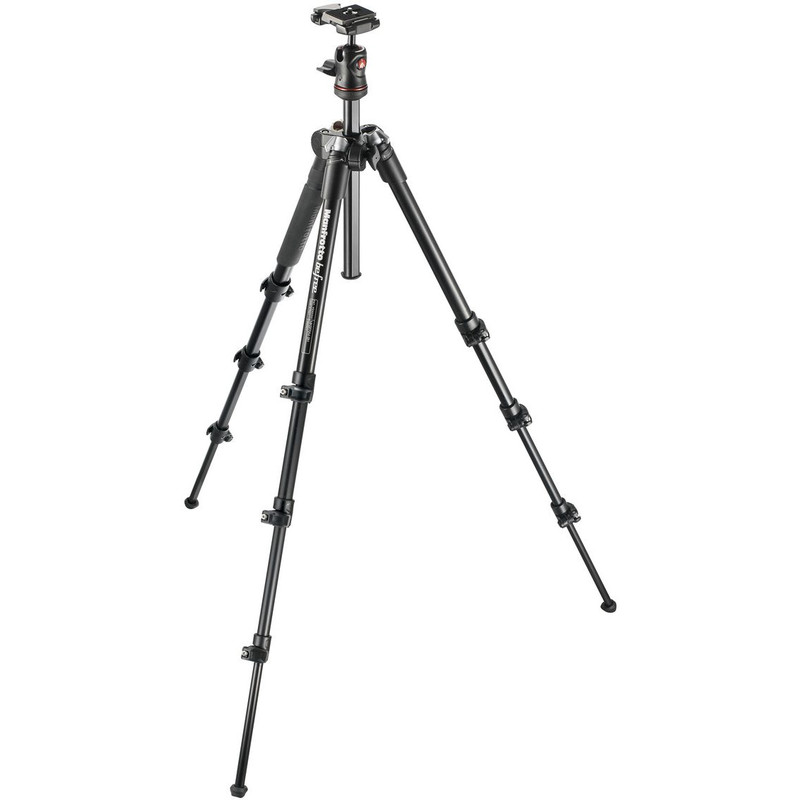 Manfrotto Aluminium-trebensstativ MKBFRA4-BH Befree med Kulhuvud