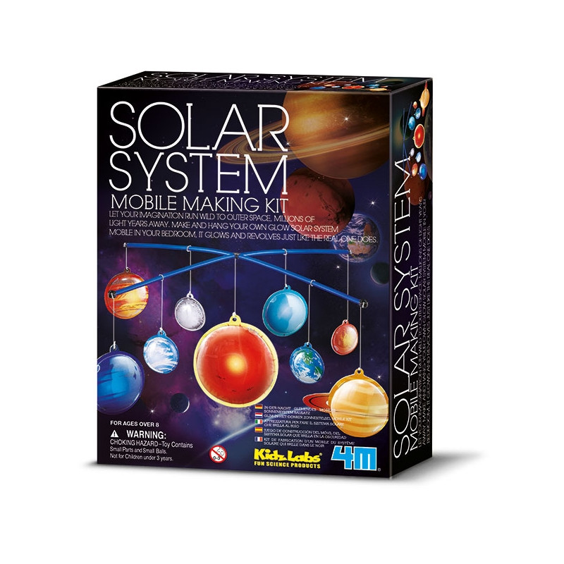 HCM Kinzel Planetarium Kit för tillverkning av Glow Solar System Mobile