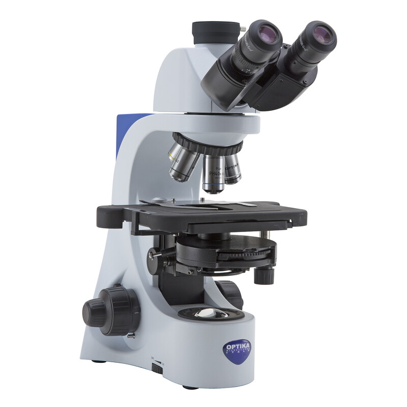 Optika Mikroskop B-383Phi phase, trinocular microscope, X-LED, infinity