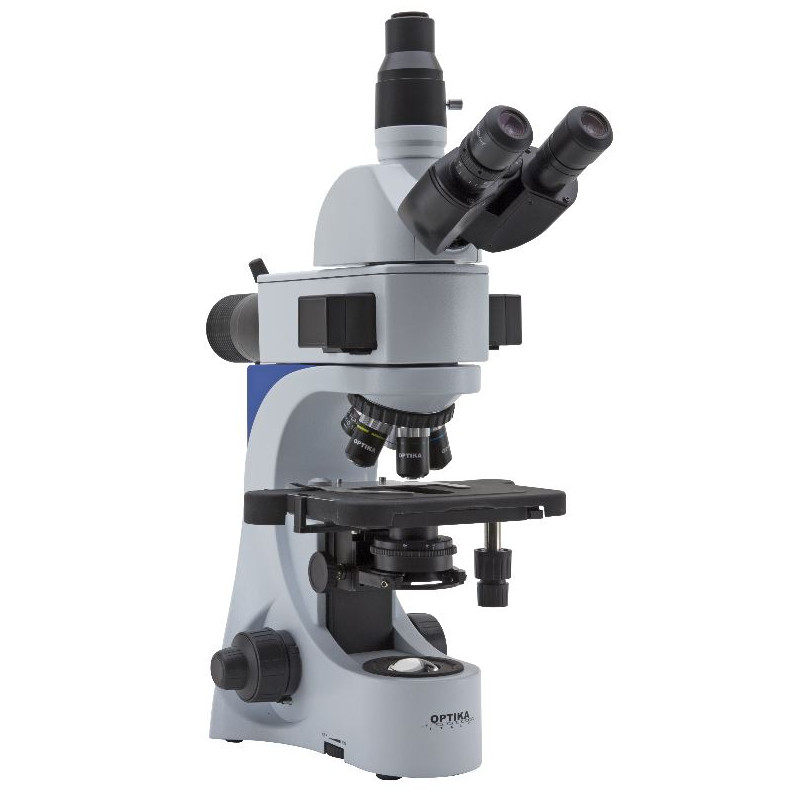Optika -mikroskop B-383LD2-fluorescens, LED, trinokulär, B&G-filter