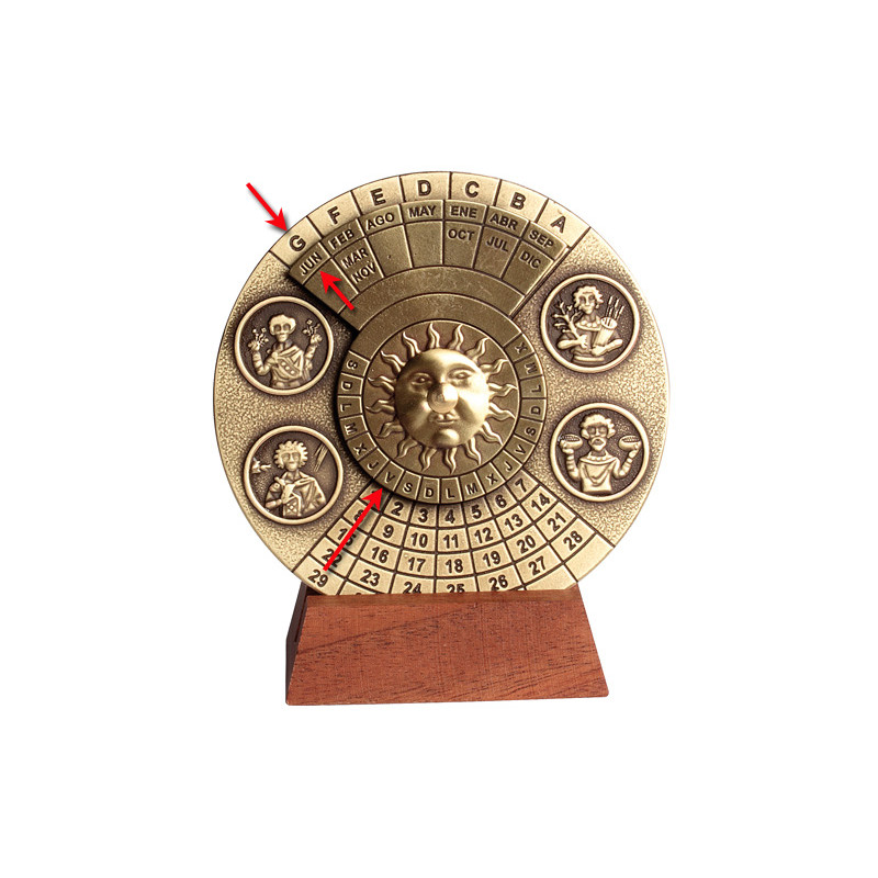 Hemisferium Evig kalender