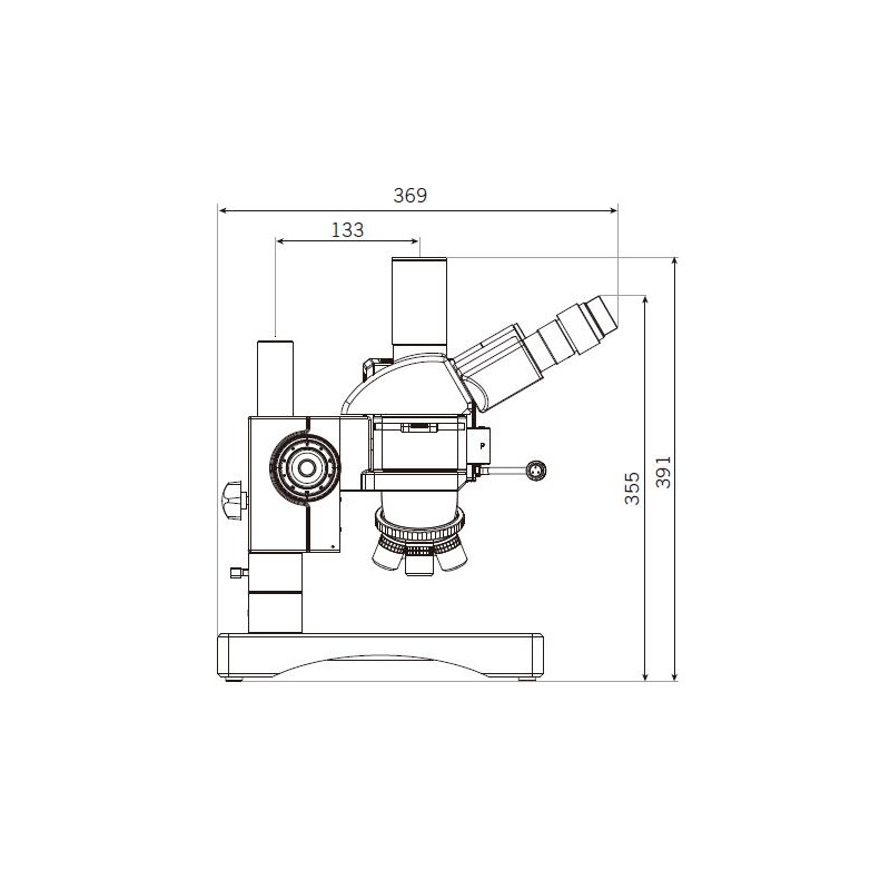 Motic Mikroskop BA310 MET-H, trinokulär