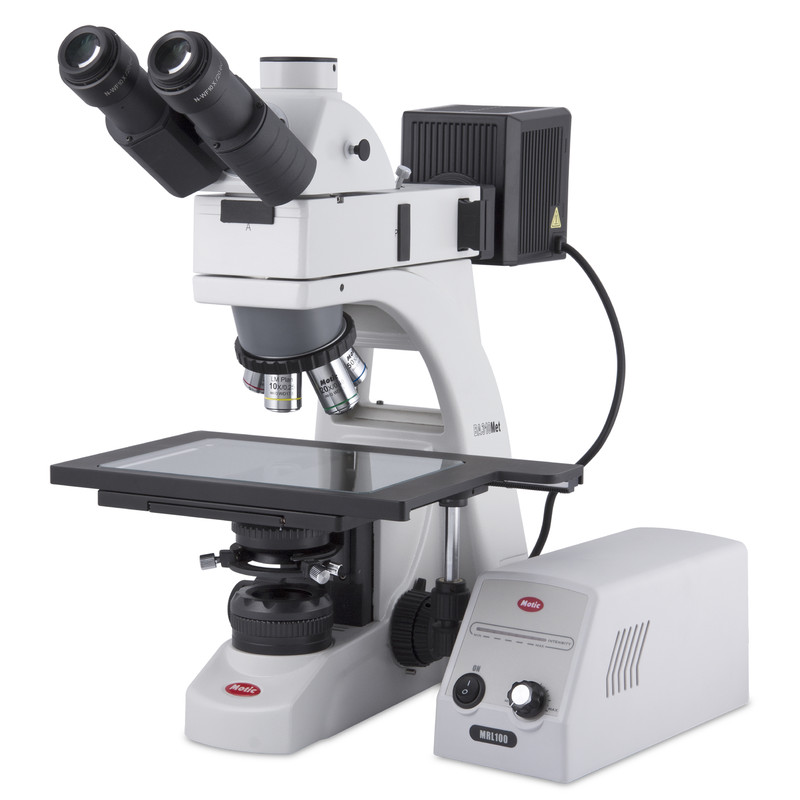 Motic Mikroskop BA310 MET-T, trinokulär (6"x4")
