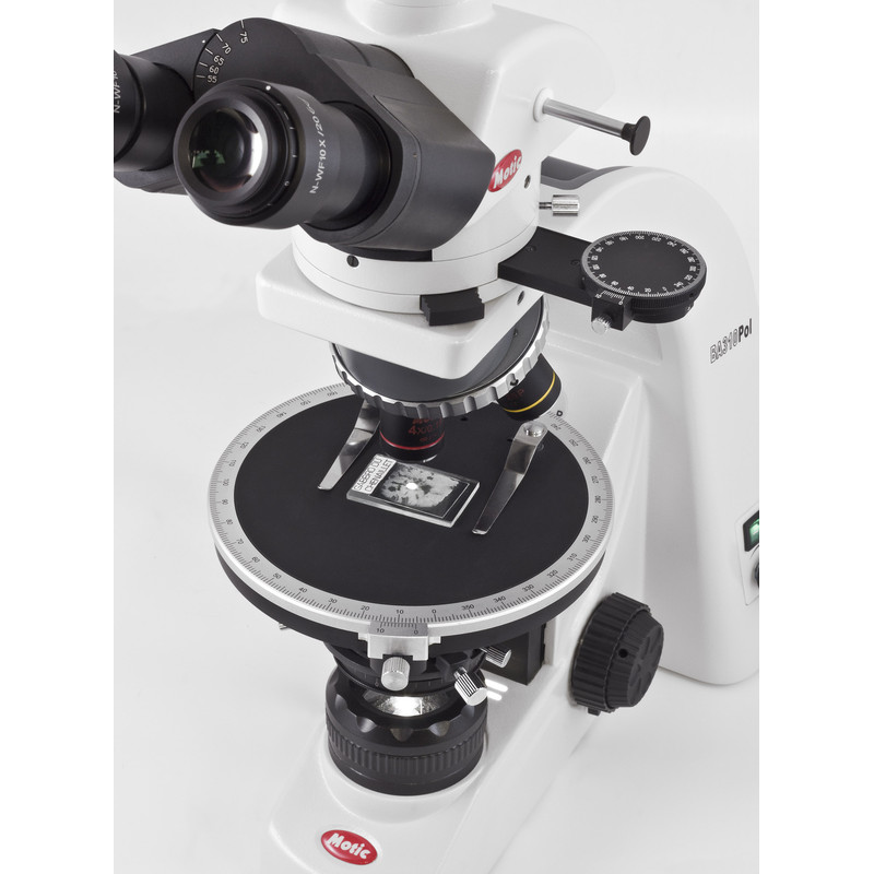 Motic Mikroskop BA310 POL, Binokular
