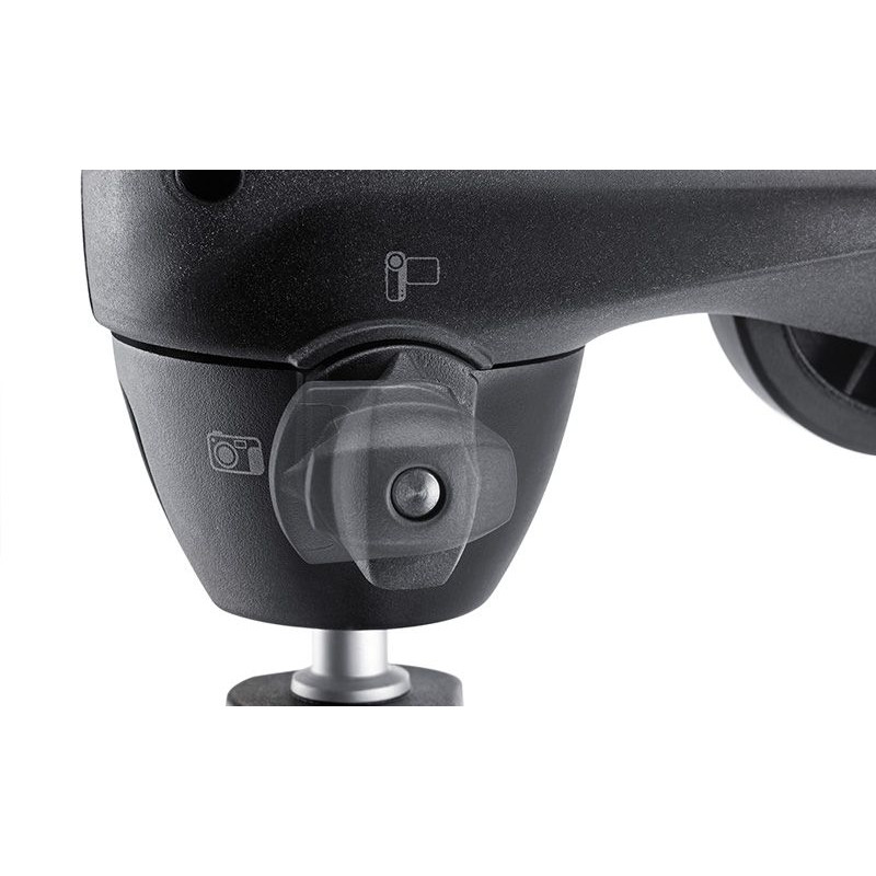Manfrotto Aluminium-trebensstativ Compact Action foto-/videostativsats svart