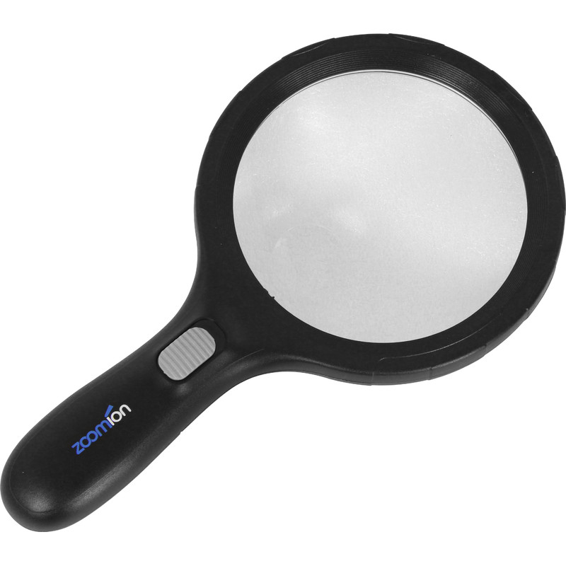 Zoomion Lupp Neutron LED-upplyst förstoringsglas