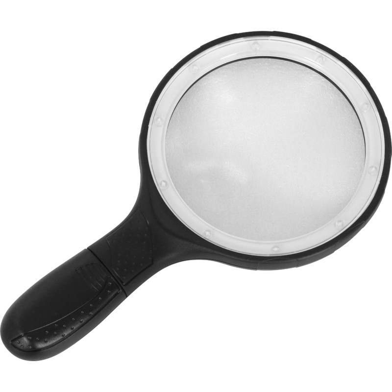 Zoomion Lupp Neutron LED-upplyst förstoringsglas