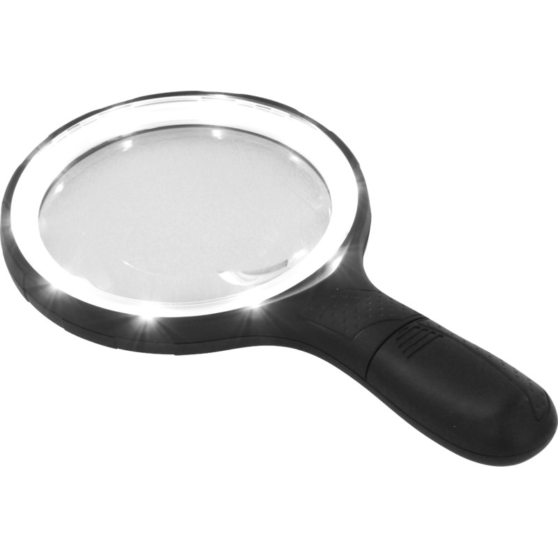 Zoomion Lupp Neutron LED-upplyst förstoringsglas