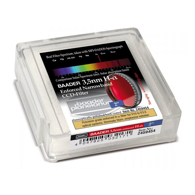 Baader Ultra-Narrowband 3,5 nm H-alpha CCD-filter 2"