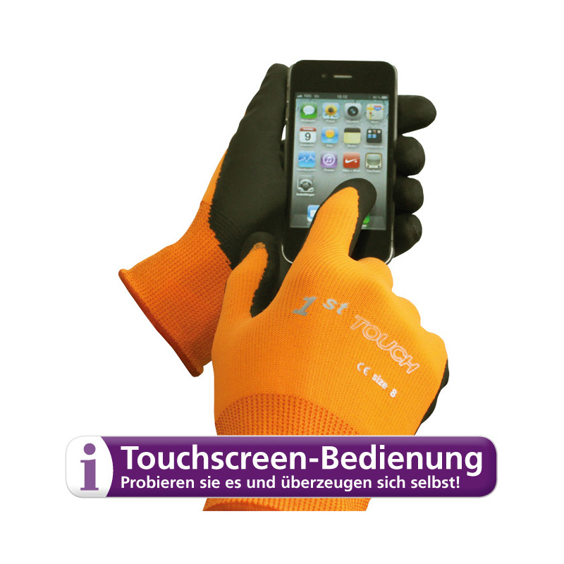 1st Touch-handske för pekskärmar, storlek 9