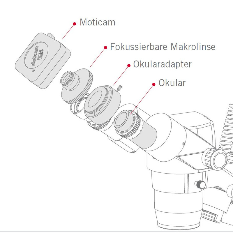 Motic Kamera am X, WI-FI, 1,3 MP