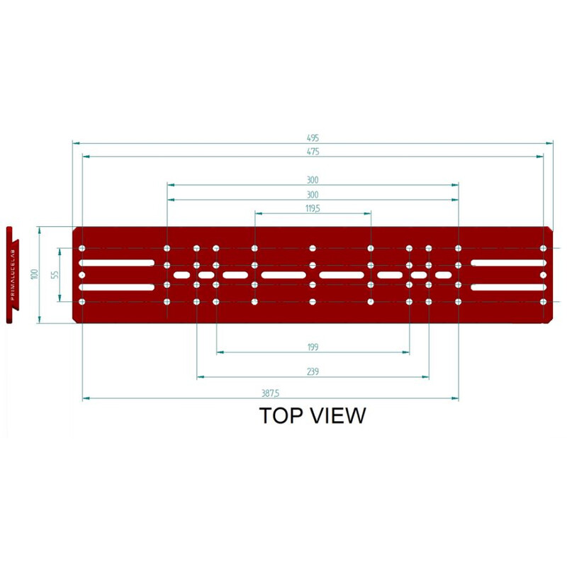 PrimaLuceLab Prismenschiene PLUS Losmandy-Style 495mm