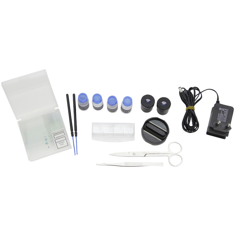 Omegon Binofield mikroskop, 40x-800x, LED