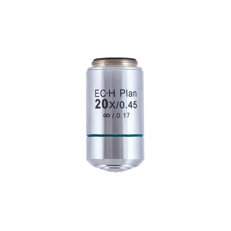 Motic Objektiv CCIS Plant, akromatiskt EC-H PL 20x/0,45 (AA=0,9 mm)