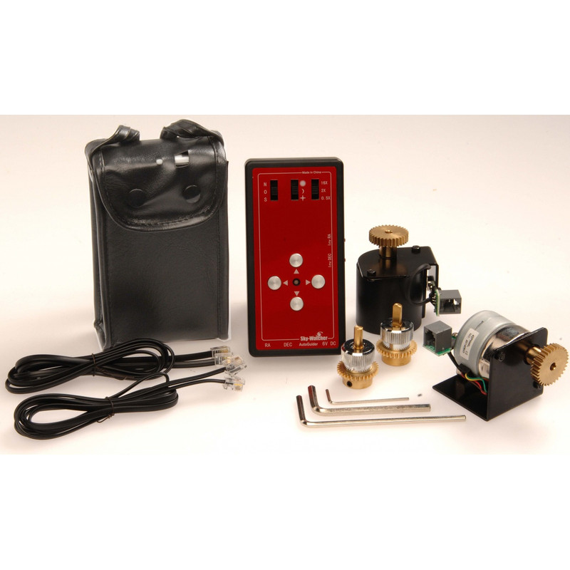 Skywatcher EQ-5 motor set RA och DEC med ST4 autoguider-gränssnitt