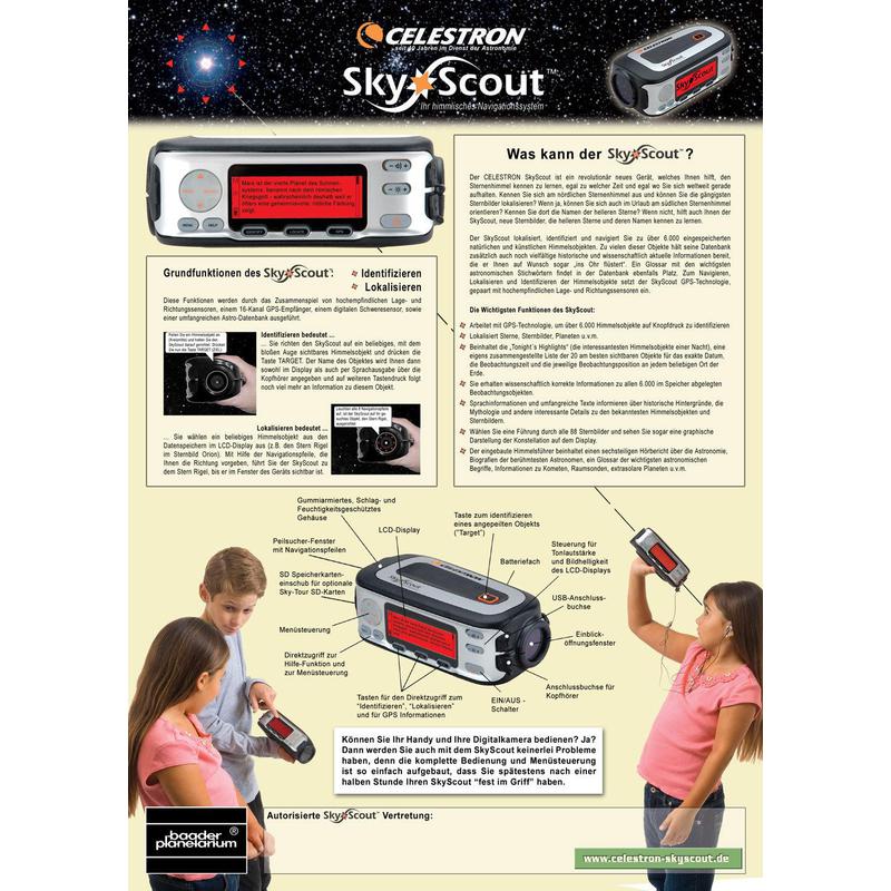 Celestron SkyScout Hand-Planetarium (TYSK VERSION)