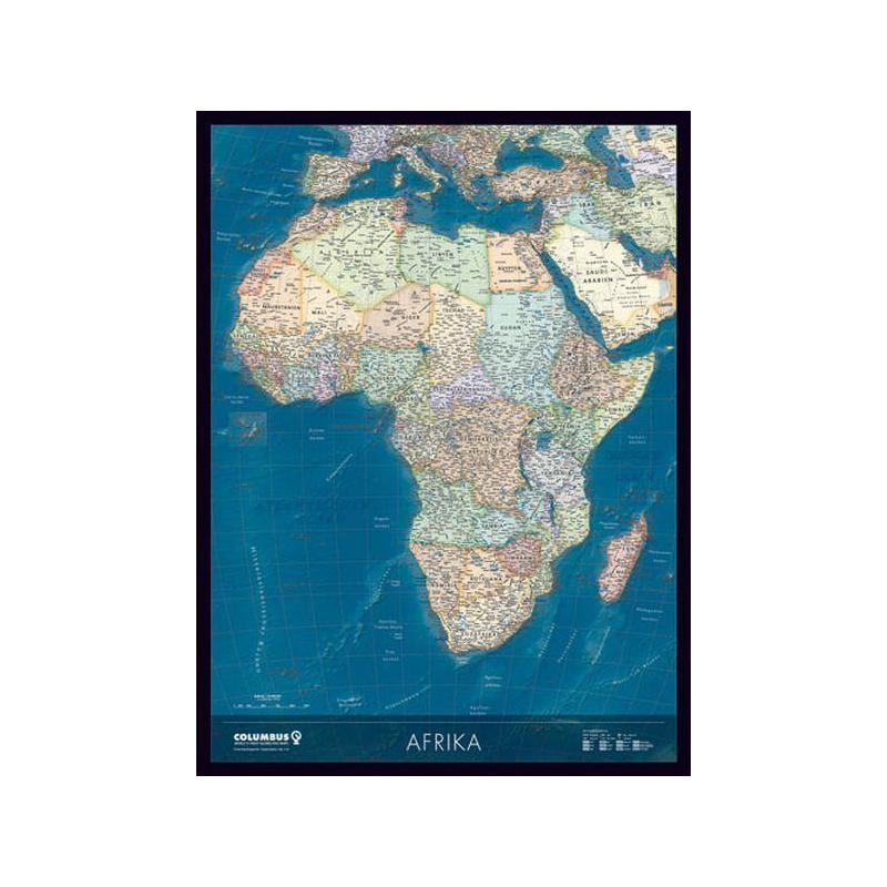 Columbus Kontinentkarta Afrika