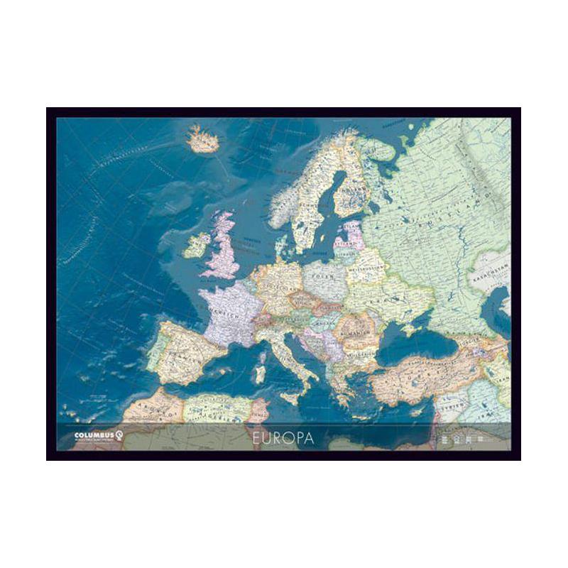 Columbus Kontinentkarta Europa