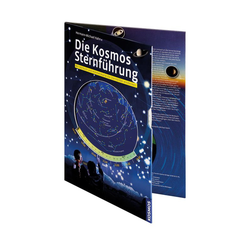 Kosmos Verlag Kosmos stjärnguide, stjärnkarta med ljud-CD