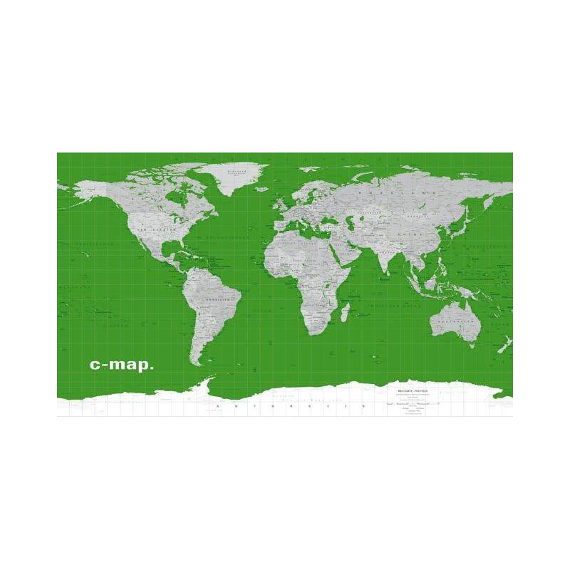 Columbus C-Map världskarta ''grön''