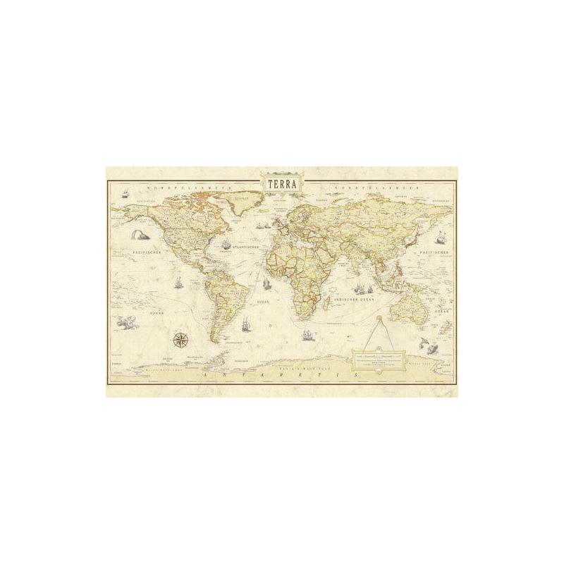 Terra by Columbus Renässans världskarta