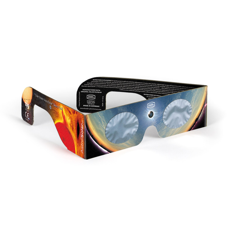 Baader Solförmörkelseglasögon Sonnenfinsternis-Brille Sofi Solar Viewer AstroSolar® Silver/Gold