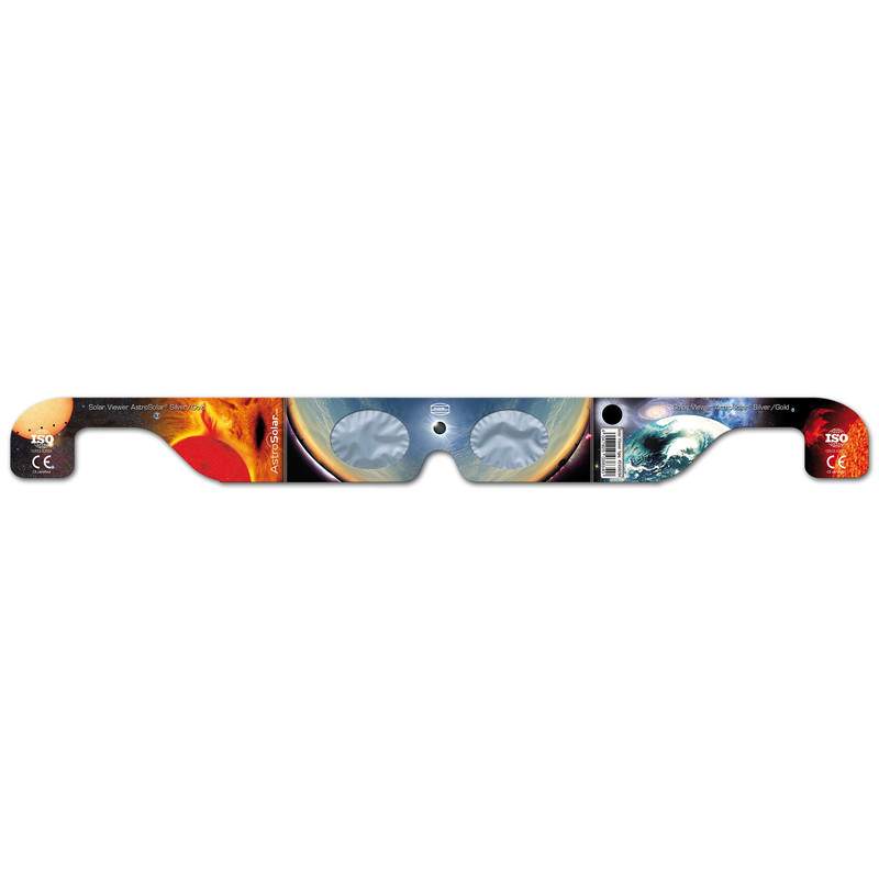 Baader Solförmörkelseglasögon Sonnenfinsternis-Brille Sofi Solar Viewer AstroSolar® Silver/Gold